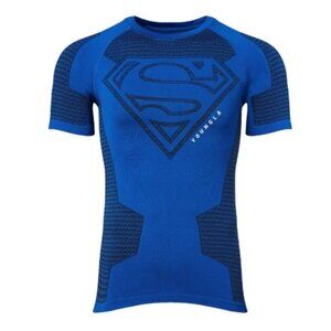 NWT - YoungLA 4117 – Superman Compression Tee, Blue | Size Small